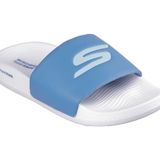 Skechers HYPER SLİDE - DERİVER Erkek Beyaz Terlik