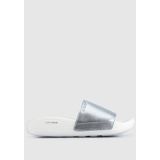 Skechers Hyper Slide - Shine On Gümüş Kadin Terlik 140431sil