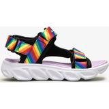 SKECHERS Hypno - Splash Kids Rainbow Lights Sandals Cırtlı Işıklı Çocuk Sandalet Mor