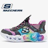 Skechers Infinite Heart Lights Eternal Shimmer 303755L Ortopedik Işıklı Çocuk Spor Ayakkabı