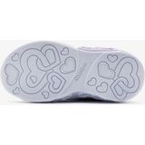 Skechers Infinite Heart Lights Eternal Shimmer Kids Sneaker Cırt Cırtlı Işıklı Çocuk Ayakkabısı Gri Pembe - Gri - Açık Pembe