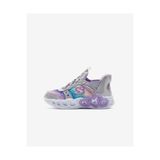 SKECHERS İnfinite Heart Lights - Eternal Shimmer Küçük Kız Çocuk Gri Işıklı Spor Ayakkabı 303755n Smlt
