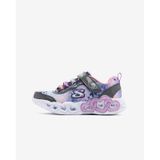 Skechers Infınıte Heart Lıghts Heart Jewels Büyük Kız Çocuk Lacivert Işıklı Spor Ayakkabı 303261l Nvmt Lacivert