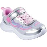 Skechers Jumpsters 2.0 Işıklı Kız Çocuk Spor Ayakkabı 303724L - Pembe - Turkuaz - Gümüş