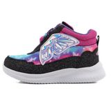 Skechers Jumpsters Kids Sneaker Bilekli Fermuarlı Işıklı Günlük Çocuk Spor Ayakkabı Pembe-Siyah