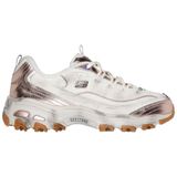 Skechers Kadın D'lites spor ayakkabı, doğal, 38 EU, doğal, 38 EU