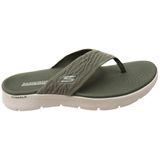 Skechers Kadın Parmak Arası Terlik, Zeytin, 38 EU