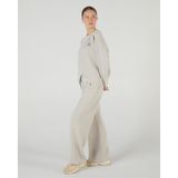 Skechers Kadın W Soft Touch Wide Leg Sweatpant Eşofman Altı Taş S