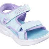 Skechers Kids Sola Glow çocuk sandaleti, Mavi, 29 EU