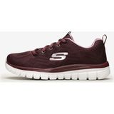 Skechers Kırmızı Kadın Günlük Ayakkabı 12615-Wıne Graceful - Bordo