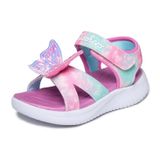Skechers Kız Çocuk Jumpsters Sandalet Butterfly Brites Sandalet, 26 EU