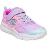 Skechers Kız Çocuk Spor Ayakkabı 303503 Power Jams Footwear Günlük Kullanıma Uygun Nefes Alabilir Yapı - Black - Intense Blue
