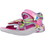SKECHERS Kız Çocuk Unicorn Dreams Sandalet, 303107L PKMT