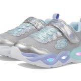 Skechers Kız Spor Ayakkabısı, Gümüş File/Multi Trim, 43 EU, Gümüş Örgü Çoklu Süsleme, 43 EU