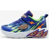 Skechers Küçük Erkek Çocuk Mavi Işıklı Spor Ayakkabı - Mavi - Yeşil