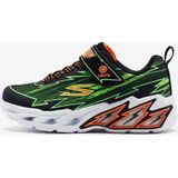 Skechers Light Storm 2.0 - Bolt-Brights Büyük Erkek Çocuk Siyah Işıklı Spor Ayakkabı 400149L Bklm - Siyah - Açık Yeşil
