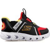 Skechers Lights Hypno 2.0-Brisk-Brights Kids Sneaker Lastik Bağcıklı Işıklı Günlük Çocuk Spor Ayakkabı Kırmızı-Siyah