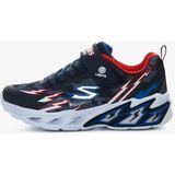 Skechers Lights Storm Kids Sneaker Lastik Bağcıklı Cırtlı Işıklı Günlük Çocuk Spor Ayakkabı Gri