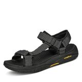 Skechers Lomell Rip Tide Siyah Erkek Sandalet