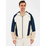 Skechers M Diagonel Lw Fleece Fullzip Hoodie Sweatshirt S2510027 Eşofman Üstü Erkek Ceket