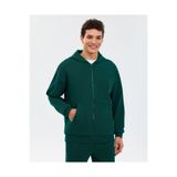 SKECHERS M Essential Full Zip Hoodie Sweatshirt Erkek Haki Sweatshirt S2610014-4222
