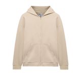 SKECHERS M Essential Full Zip Hoodie Sweatshirt Erkek Stone Sweatshirt, Stone, S