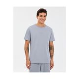 Skechers M Essential T-Shirt Erkek Gri Tişört 2XL