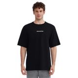 Skechers M Graphic Tee Oversize T-Shirt Erkek Yeşil Tshirt