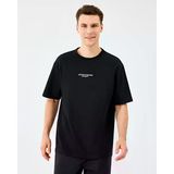 SKECHERS M Graphic Tee Reflect Logo Oversize T-Shirt Erkek T-Shirt S231094-3817