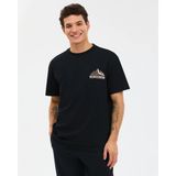 Skechers M Graphic Tee T-Shirt Erkek Siyah Tshirt S2610059-3817 - L