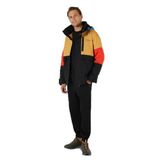 Skechers M Outerwear Coated Jacket Erkek Siyah Mont