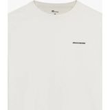 Skechers M Oversize Essential Heavy T-Shirt Erkek Beyaz Polo Yaka Tshirt S2620191-3855
