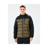 SKECHERS M Padded Jacket Erkek Siyah Mont S242033-3817