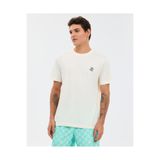 SKECHERS M Regular T-Shirt Erkek Beyaz Tshirt S2610117-3855
