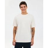 SKECHERS M Relaxed Fıt T-Shirt Erkek Beyaz Tshirt S2610136-3855