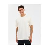 SKECHERS M Relaxed T-Shirt Erkek Beyaz Tshirt S2610109-3855