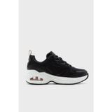 Skechers M-Uno Logolu Kalın Tabanlı Sneaker Bayan Ayakkabı 177052 BLK SİYAH