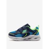 Skechers Mavi Unisex Bebek Yürüyüş Ayakkabısı 401498N NVLM-METEOR-LIGHTS