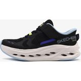 Skechers Max Cushioning Glide-Step Büyük Kız Çocuk Siyah Spor Ayakkabı 303684L Bkbl