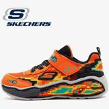 Skechers Megacraft 4K Mega Scene 402162N-ORBK Ortopedik Çocuk Spor Ayakkabı