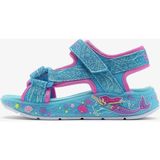Skechers Mermaid Dreams Sandal Büyük Kız Çocuk Mavi Işıklı Sandalet 303108L Blmt