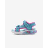 Skechers Mermaıd Dreams Sandal Küçük Kız Çocuk Mavi Işıklı Sandalet 303111n Blmt Mavi