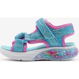Skechers Mermaid Dreams Sandalet Küçük Kız Çocuk 24 Numaralı Nefes Alabilir Yapı ile Koşu ve Yürüyüş İçin İdeal - Mavi