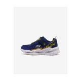 SKECHERS METEOR-LIGHTS 2.0 Büyük Erkek Çocuk Lacivert/Sarı Işıklı Spor Ayakkabı 401490L NVYL