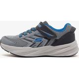 Skechers Microspec Tread Gri Spor Ayakkabı Büyük Erkek Çocuk İçin Nefes Alabilir Yapı ve Konfor 404115L Gybl