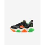 Skechers Mighty Glow 2.0-dino-bolt Küçük Erkek Çocuk Siyah Işıklı Spor Ayakkabı 403501n Bkor Siyah