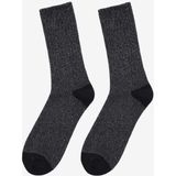 SKECHERS Non Terry Crew - 3'lü Paket Erkek Çorap Erkek Black Combo Çorap S116025-007