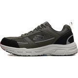 Skechers Oak Canyon-Verketta Mens Leather Outdoor Shoes Deri Erkek Outdoor Yürüyüş Ayakkabısı Yeşil