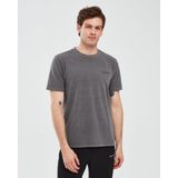 Skechers Organic Coll. M Short Sleeve T-Shirt Erkek Antrasit Tshirt S