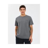 SKECHERS Organic Coll. M Short Sleeve T-Shirt Erkek Gri Tshirt S241166-1637